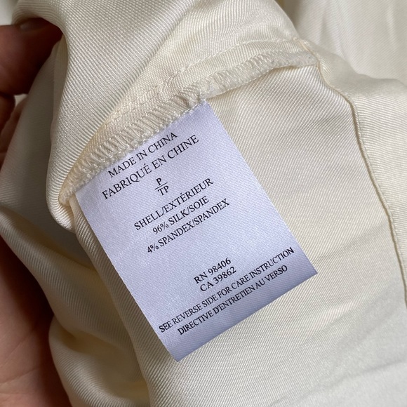 Theory Derona Drape Front Blouse - Picture 4 of 7